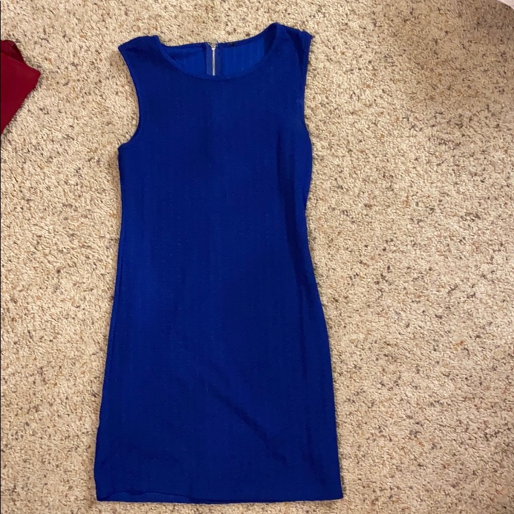 Blue dress